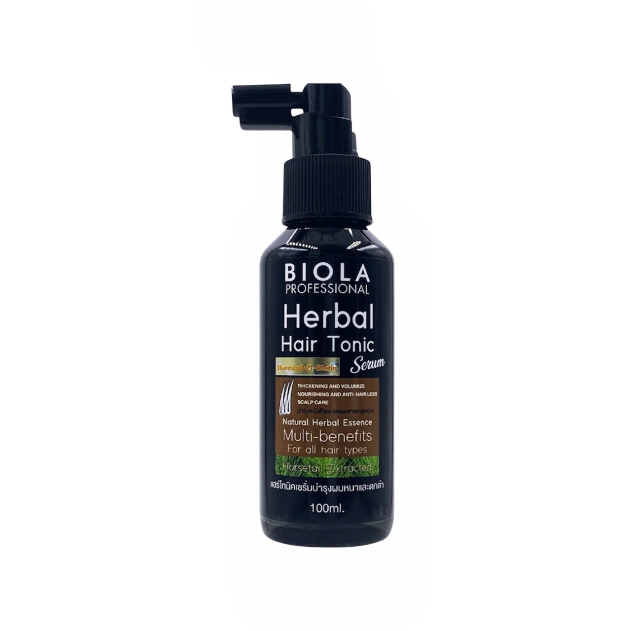 Biola Professional Herbal Hair Tonic Serum Biolala Hair Tonic Serum 100ml. ราคา 250 บาท*ส่งฟรี