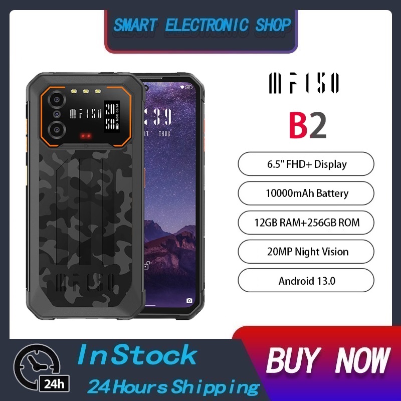 IIIF150 B2 ทนทานโทรศัพท์ 6.5 "FHD + 12GB(6GB + 6GB Extended) 256GB 48MPสมาร์ทโฟนAndroid 13 20MP Night Vision 10000MAhโทรศัพท์มือถือ ราคา 6,000 บาท*ส่งฟรี