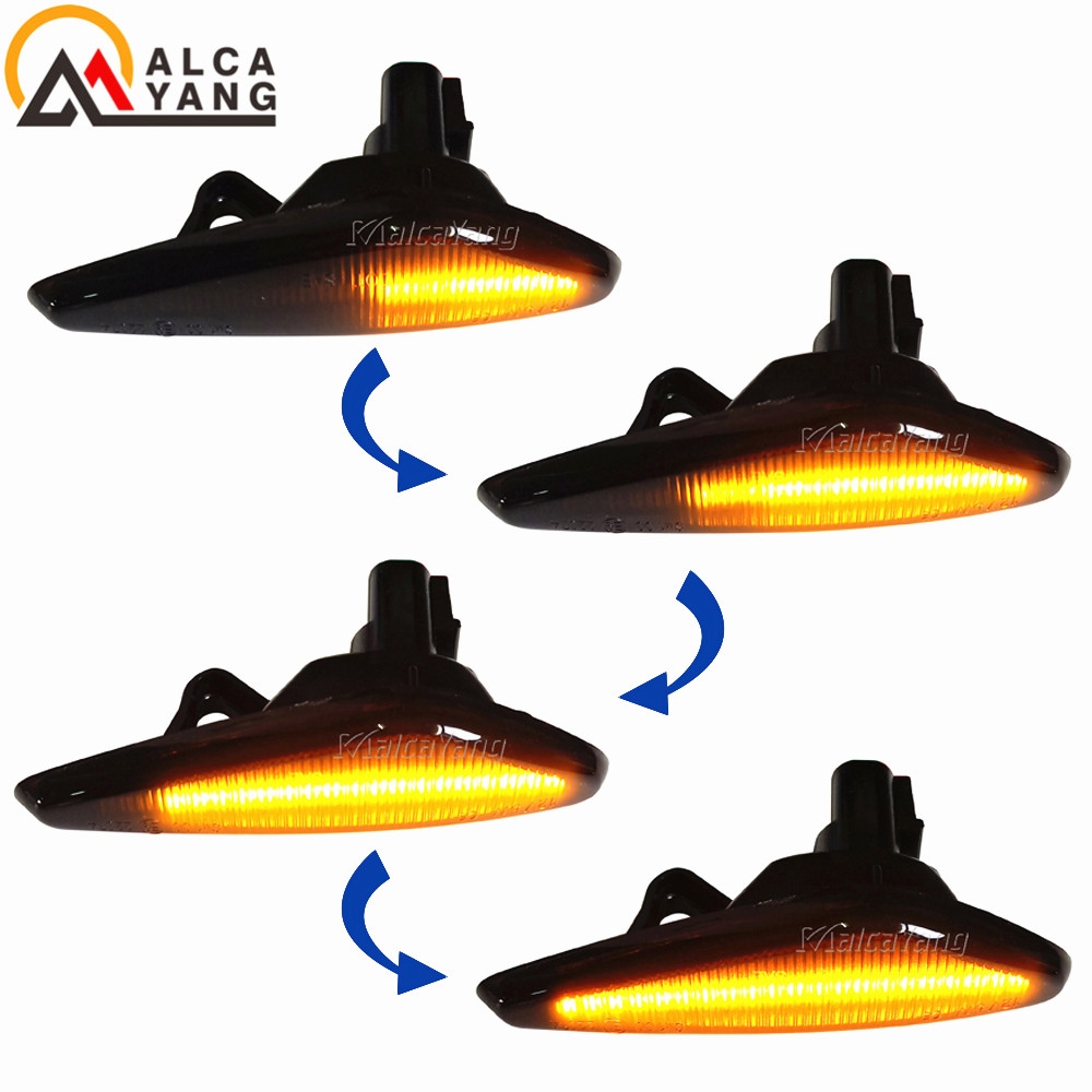 Dynamic Sequential LED Side Marker Turn Signal Light For Mazda MX5 RX8