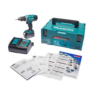 ดูภาพ Makita DDF453SF1J สว่านไขควงไร้สาย 1/2 แบตตารี่ 18V 3Ah x 1 ก้อน พร้อมแท่นชาร์ต DC18SD เพิ่มเติม Makita DDF453SF1J สว่านไขควงไร้สาย 1/2 แบตตารี่ 18V 3Ah x 1 ก้อน พร้อมแท่นชาร์ต DC18SD