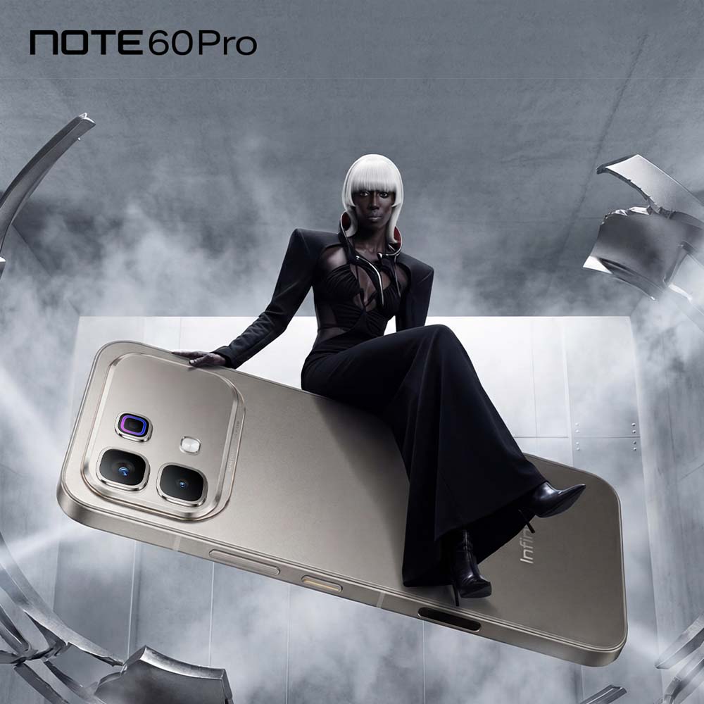 Infinix Note 60 Pro 5g Model (12/256Gb) Active Matrix I Display, Snapdragon 7S Gen 4 Chipset ราคา 13,553 บาท*ส่งฟรี
