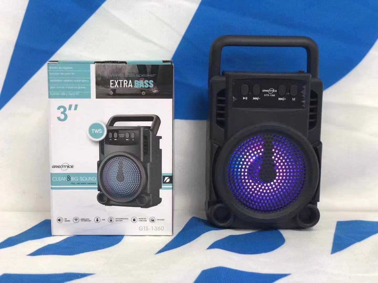 ลำโพงบลูทูธ รุ่น GTS1360 GTS1346 GTS1345 ลำโพง Bluetooth เสียงดี พกพาง่าย Mini Speaker