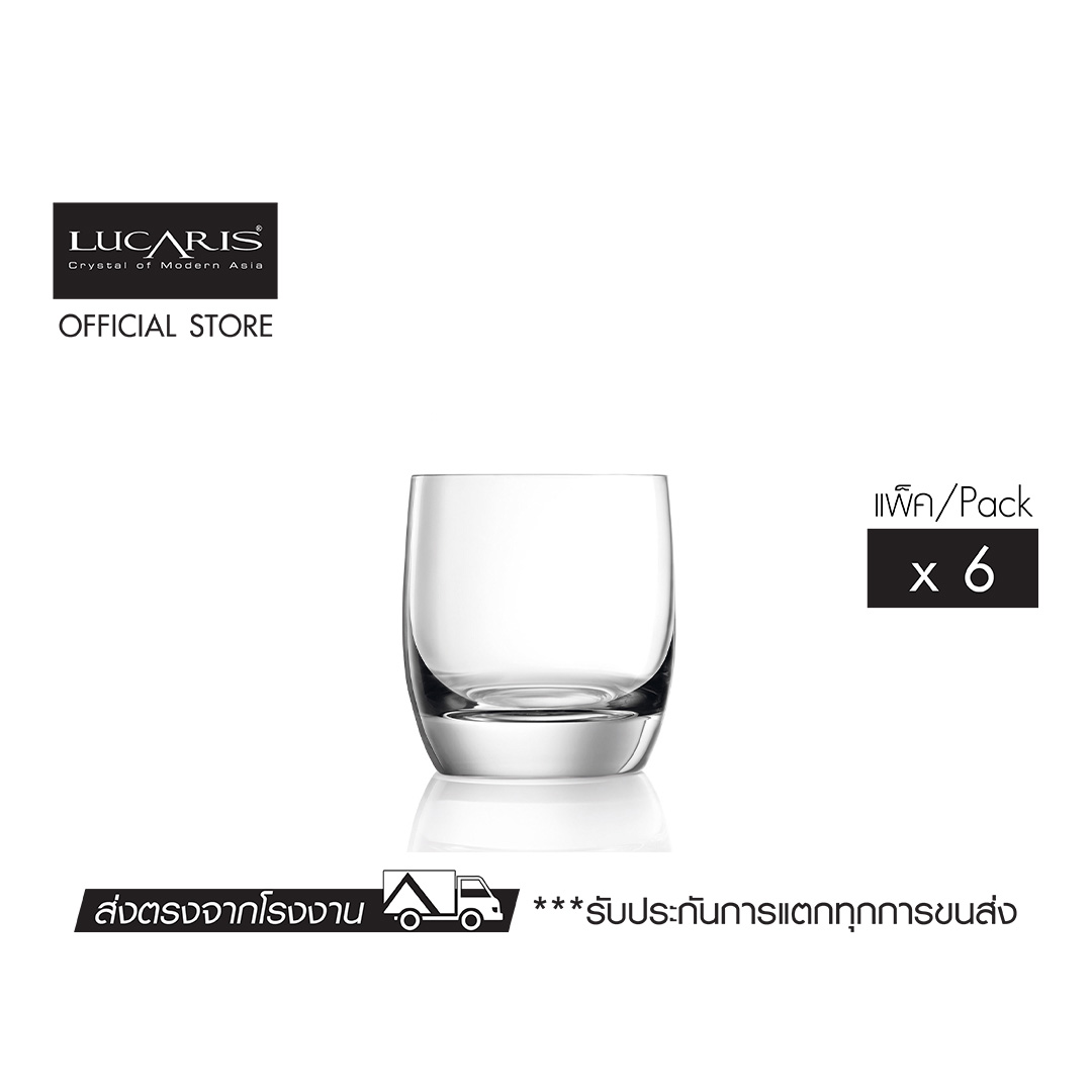 LUCARIS แก้วน้ำ SHANGHAI SOUL ROCK 285 ml (Pack of 6 pieces) ราคา 1,504 บาท*ส่งฟรี