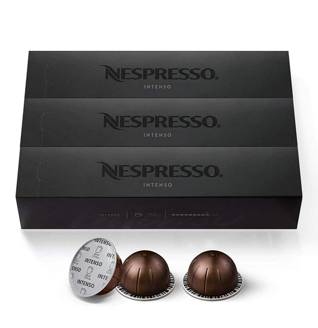 Nespresso Vertuo INTENSO Dark Roast Coffee 30 Coffee Pods ราคา 1,389 บาท*ส่งฟรี
