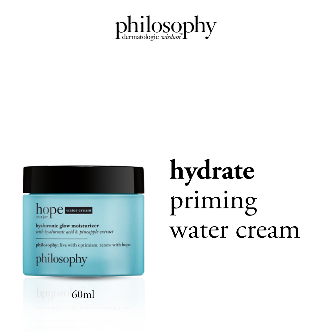 Philosophy Hope in a Jar Hyaluronic Glow Moisturizer 60ml ราคา 1,610 บาท*ส่งฟรี