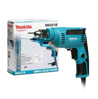 ดูภาพ Makita M6501B สว่านปรับรอบซ้าย-ขวา 1/4 นิ้ว เพิ่มเติม Makita M6501B สว่านปรับรอบซ้าย-ขวา 1/4 นิ้ว