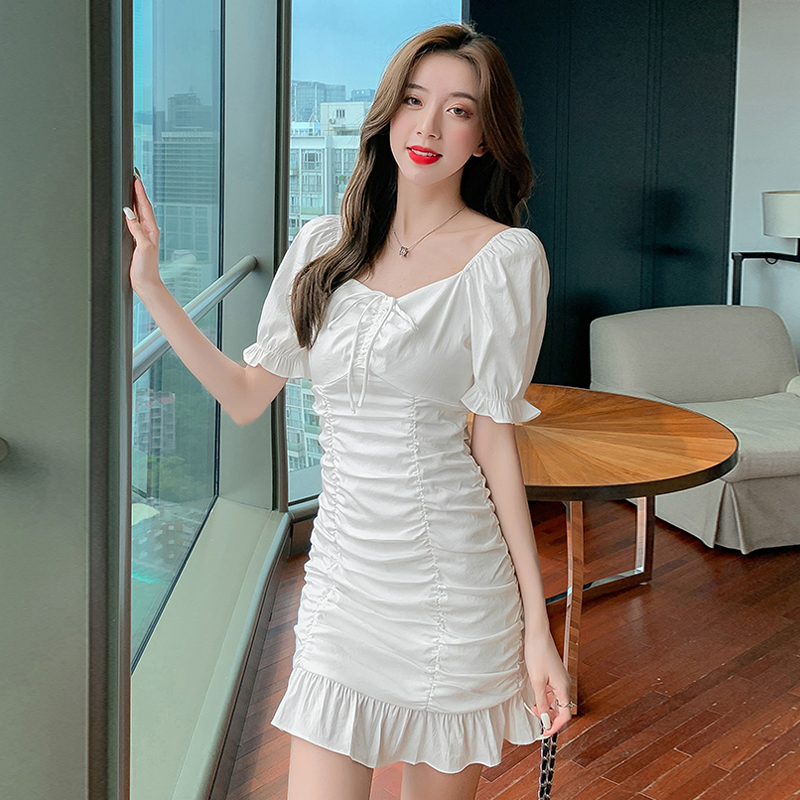 Hypedrop - Hdkaren Wrap Short Skirt 32000846 - 5189343 - White Swan