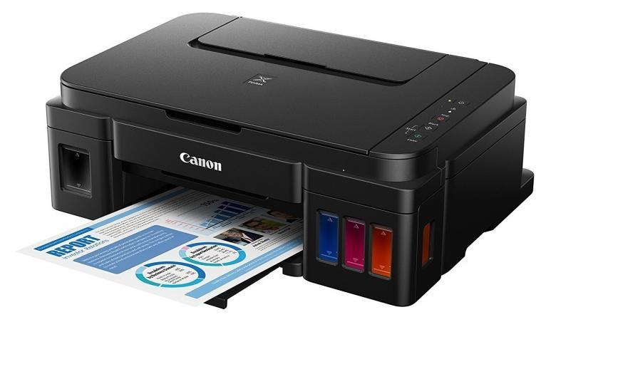 CANON PIXMA G2010 Printer All in One INK TANK (พร้อมหัวพิมพ์และหมึกแท้จากCANON สีละ1ขวด)