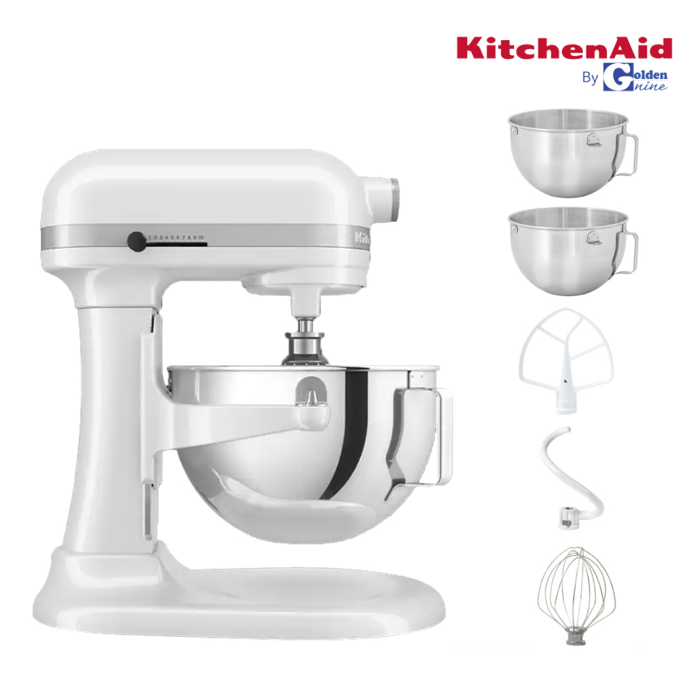 KitchenAid Stand Mixer Commercial - Bowl-Lift 5.5 Qt./5.2L [5KSM55S] ราคา 23,900 บาท*ส่งฟรี
