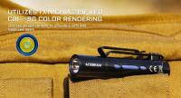 ไฟฉายAcebeam รุ่นRider RX ถ่านAA มีแบต 14500 Type C บอดี้สเตนเลส  2 ชั้น CNC ปลดล๊อคลูกเลื่อนสไลด์ สวย หรู มากลูกเล่น