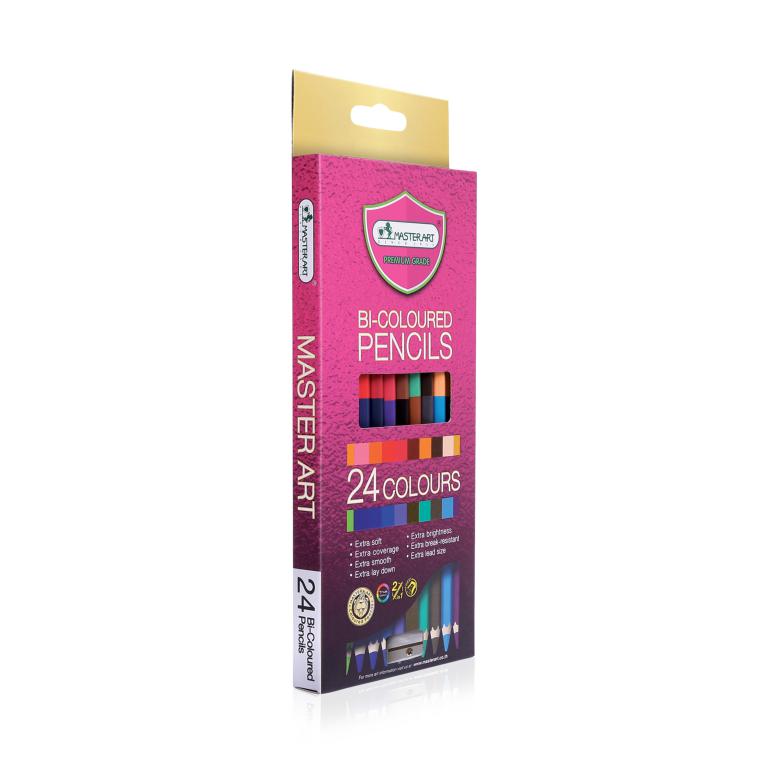 Master Art มาสเตอร์อาร์ต ดินสอสี สีไม้ 24 แท่ง 24 สี รุ่นมาสเตอร์ซีรี่ย์(MASTER SERIES)