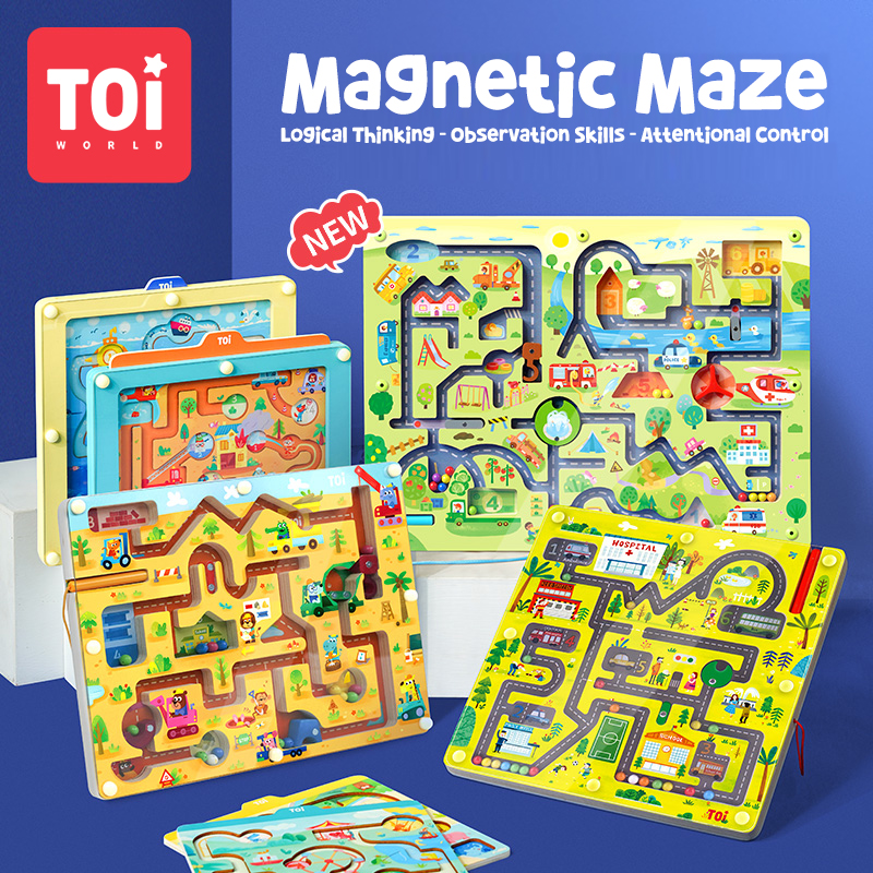 TOi Magnetic Maze เกมลูกบอลเขาวงกต | ของเล่นเสริมพัฒนาการ ของเล่นเด็ก ราคา 650 บาท*ส่งฟรี