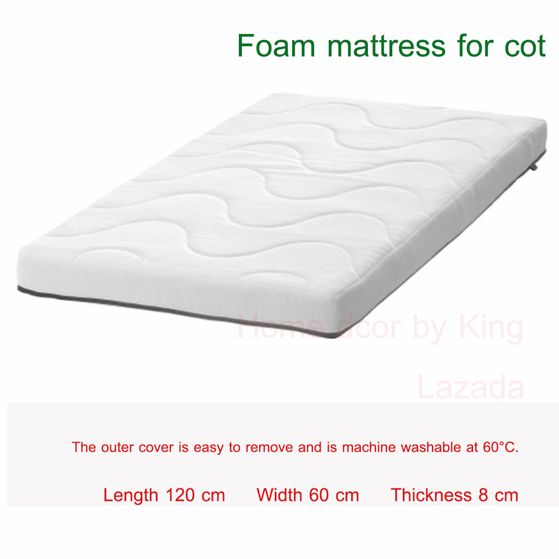 ช้อป Baby Mattress 60 120 ออนไลน์ในราคาที่ดีกว่า Lazada Thailand