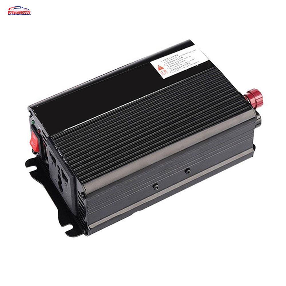 BGDG High Performance Car Inverter Solar Power Inverter Modified Sine Wave Converter 600W Peak DC12V To AC220V USB LED Auto Inverter Cars