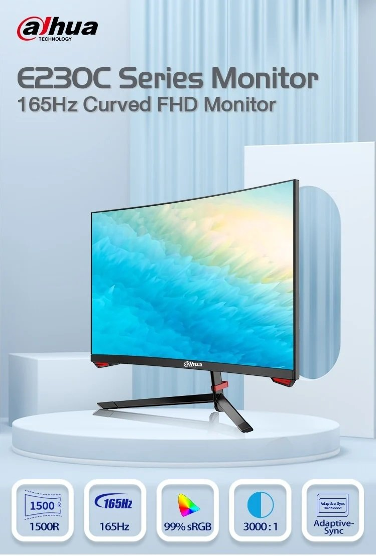 Dahua LM27 E230C 27 VA Curved 165Hz Monitor 