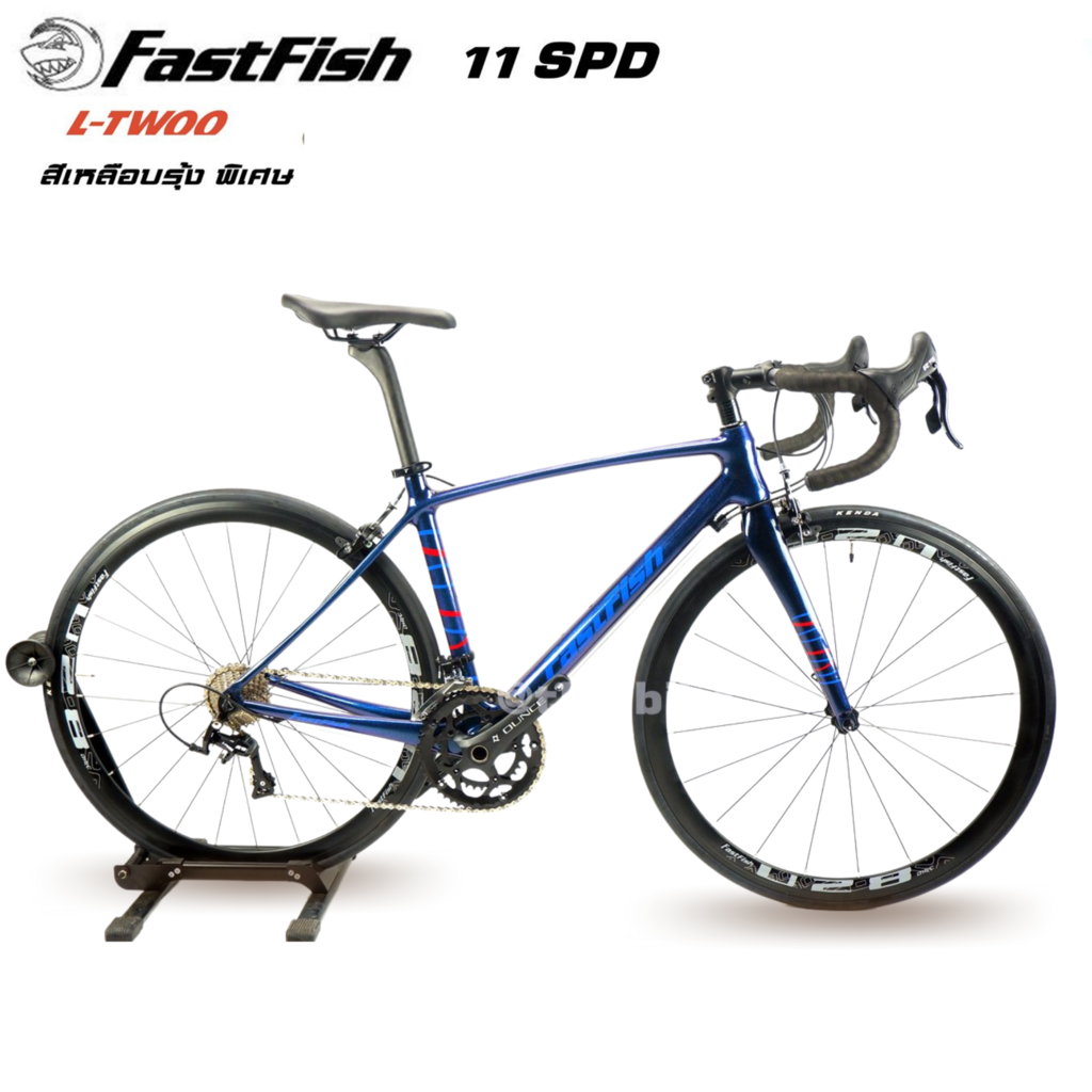 จักรยานเสือหมอบคาร์บอน FASTFISH STEALTH สีพิเศษ ไซต์ 47/51 สีสวยมาก ราคา 18,900 บาท*ส่งฟรี