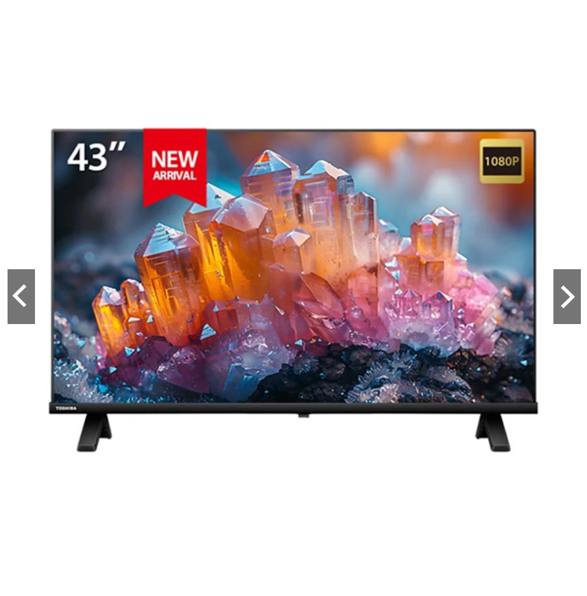 Toshiba Digital Tv Full Hd 43 Inches, Model 43S25Np, Clearance Grade B ราคา 4,800 บาท*ส่งฟรี