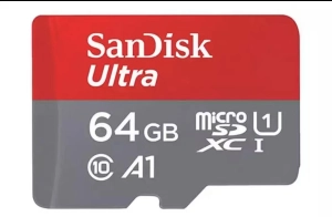 สินค้า 1แถม 1 &lt;&gt;SanDisk Ultra microSDXC C10 100MB/s R-64GB U1 A1 UHS-1 4x6 10Y (SDSQUAR_064G_GN6MN) ( เมมโมรี่การ์ด ไมโครเอสดี การ์ด ) การ์ดหน่วยความจำ