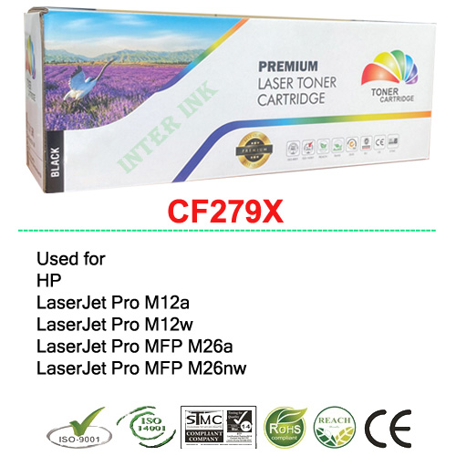 ตลับหมึกพิมพ์ HP CF279X (79X) 2.2K สีดำ Compatible ราคา 210 บาท*ส่งฟรี