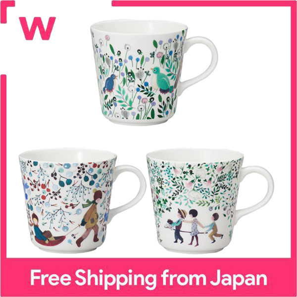 [NARUMI JAPAN] Anna Emilia Porcelain Coffee Mug with Message 340 ml | Tea Cup / Microwavable Dishwasher-safe / For Gift ราคา 1,388 บาท*ส่งฟรี