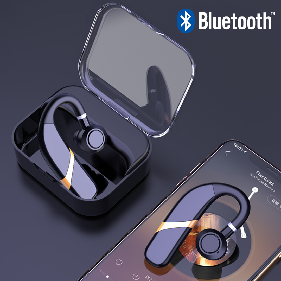 Wireless headphones, business, single ear, business headphones, long battery life, high-speed connection