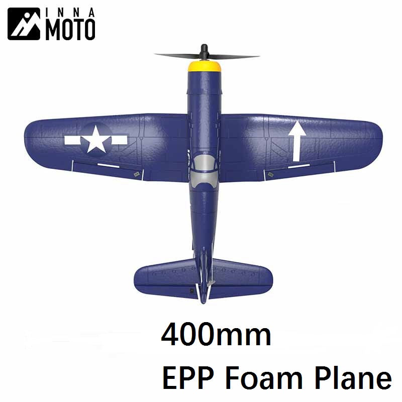 761-8 RC Aircraft 2.4G 6 Axis Gyro 400mm F4U Corsair 4 Channel EPP RC Drone Glider Foam Trainer Fixed Wing RTF Propeller Toy Gift for Children Boys ราคา 3,849 บาท*ส่งฟรี