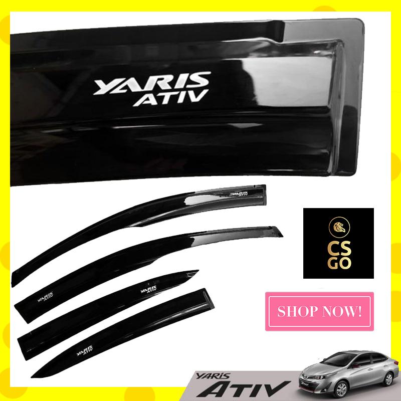 CSGO presented Vent Visors for TOYOTA REVO 2 Doors SMART CAB 2018-2019 ราคา 880 บาท*ส่งฟรี