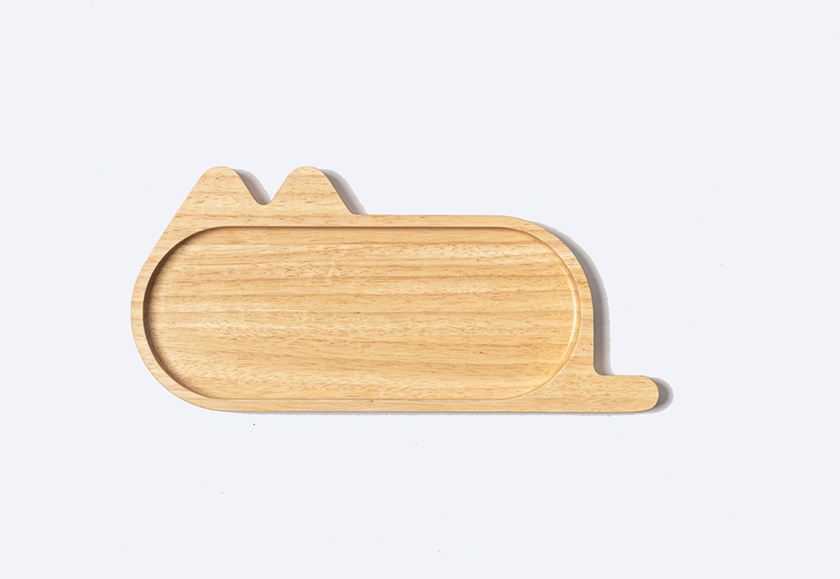 The Wood's Tale Cat PLATE ราคา 269 บาท*ส่งฟรี