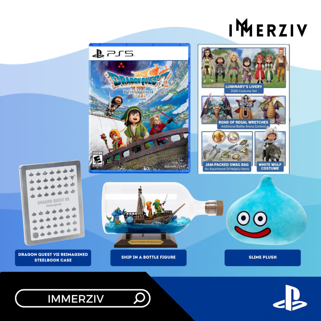 อุปกรณ์เกมมิ่งและเกม PlayStation () Ps5 Dragon Quest Vii Reimagined Collector Edition (R3/เอเชีย) (เกม) (อังกฤษ) ราคา 13,185 บาท*ส่งฟรี