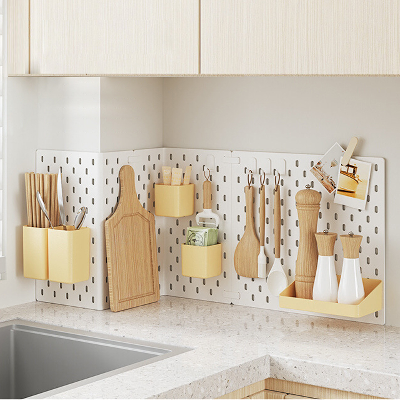 Pegboard ขาตั้งกระดานปักหมุด แผ่นวางของติดผนัง แบบติดผนัง อเนกประสงค์ DIY ราคา 399 บาท*ส่งฟรี