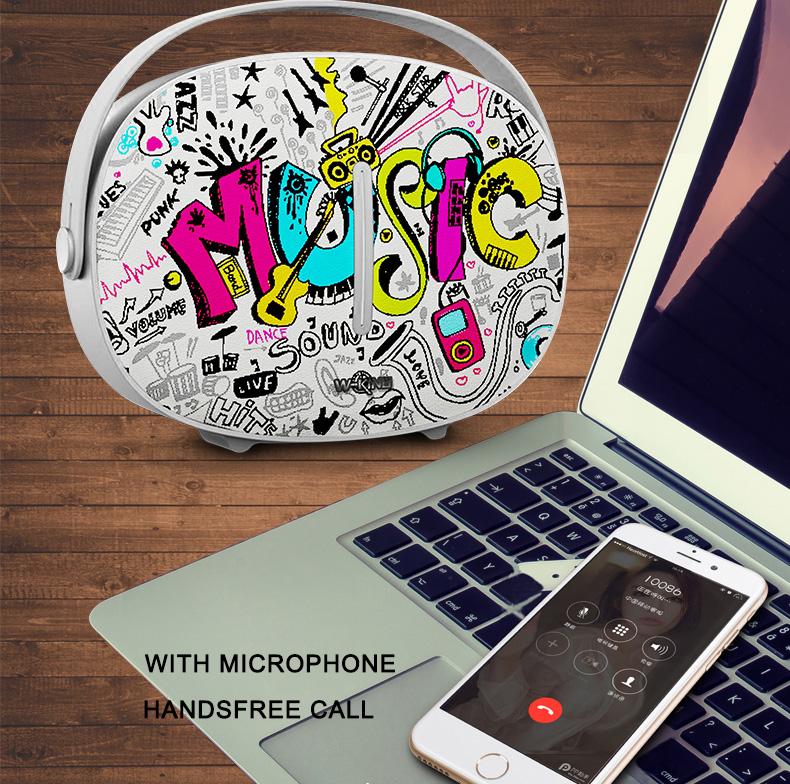 W-king T8?ของแท้? Wireless Bluetooth Speaker Household Appliances 4.2 Smart APP High Power Subwoofer Bluetooth Speaker