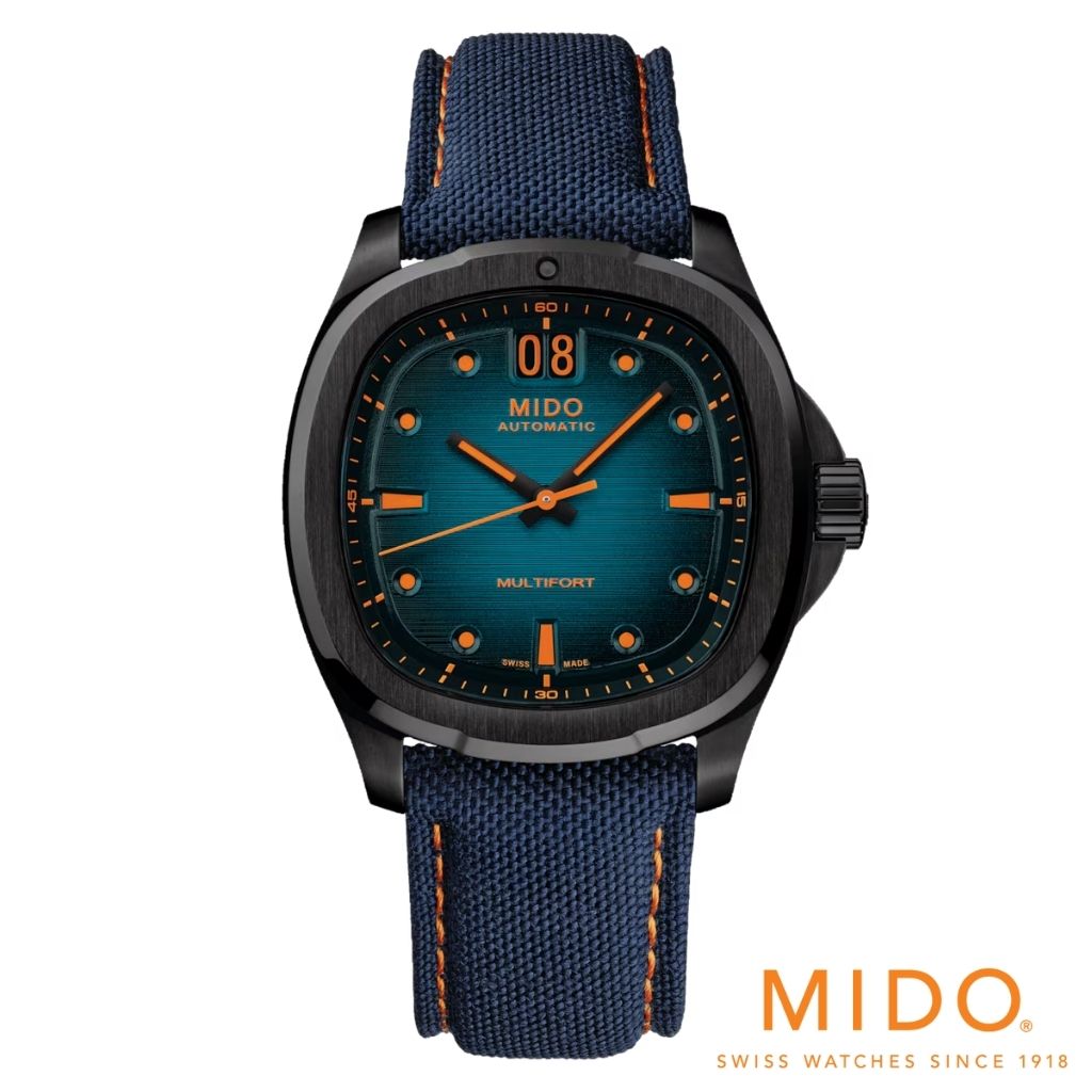 Mido Model Multifort Tv Big Date Watch for Men, Model Code M049.526.37.041.00 ราคา 46,300 บาท*ส่งฟรี