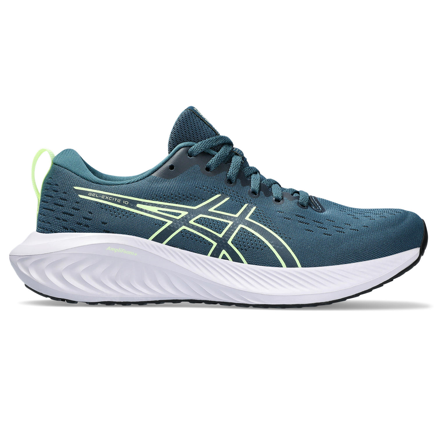 รองเท้าวิ่ง รองเท้าวิ่งออกกำลังกายน้ำหนักเบารองรับแรงกระแทก ASICS : GEL-EXCITE 10 WOMEN RUNNING ผู้หญิง ของแท้ MAGNETIC BLUE/ILLUMINATE YELLOW