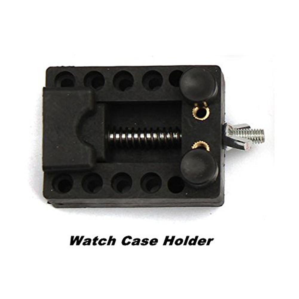 รายละเอียดเพิ่มเติมเกี่ยวกับ [มีสินค้า + ส่งจากเชียงใหม่] กามืออาชีพซ่อมเครื่องมือนาฬิ กาข้อมือชุดเปลี่ยน 144pcs Watch Case Holder Opener Pin Link Remover Repair Tool Kit Watch Repai