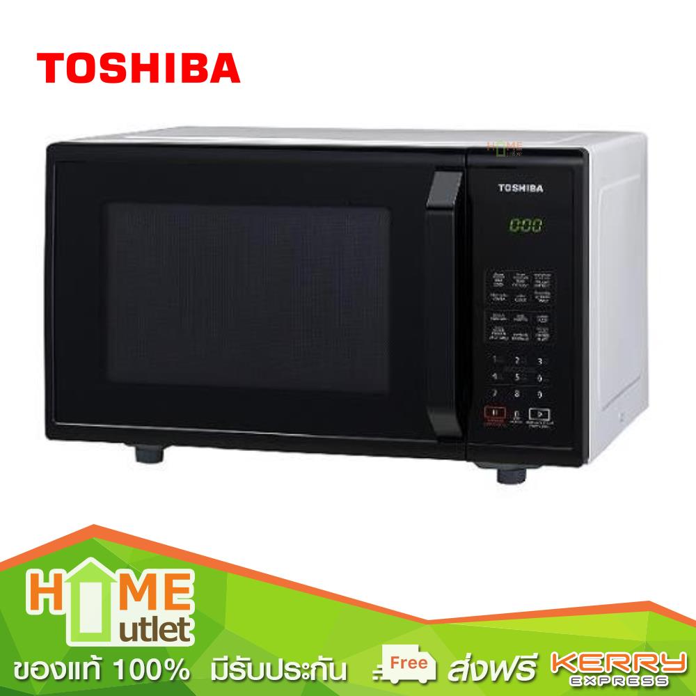 TOSHIBA เตาอบไมโครเวฟระบบดิจิตอล 23 ลิตร 800 วัตต์ รุ่น ER-SS23(K)