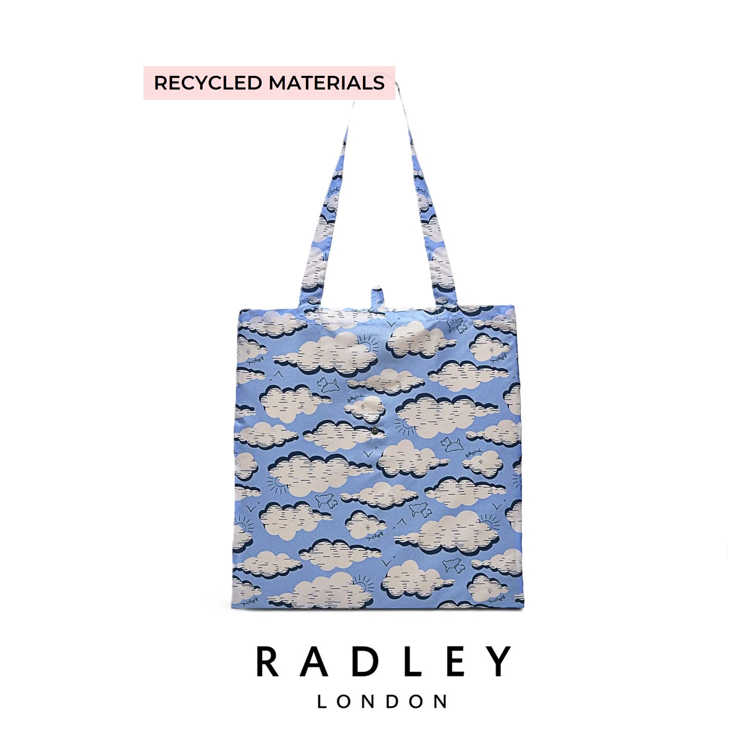 RADLEY LONDON SKETCHY CLOUDS RESPONSIBLE FOLDAWAY BAG ราคา 1,323 บาท*ส่งฟรี
