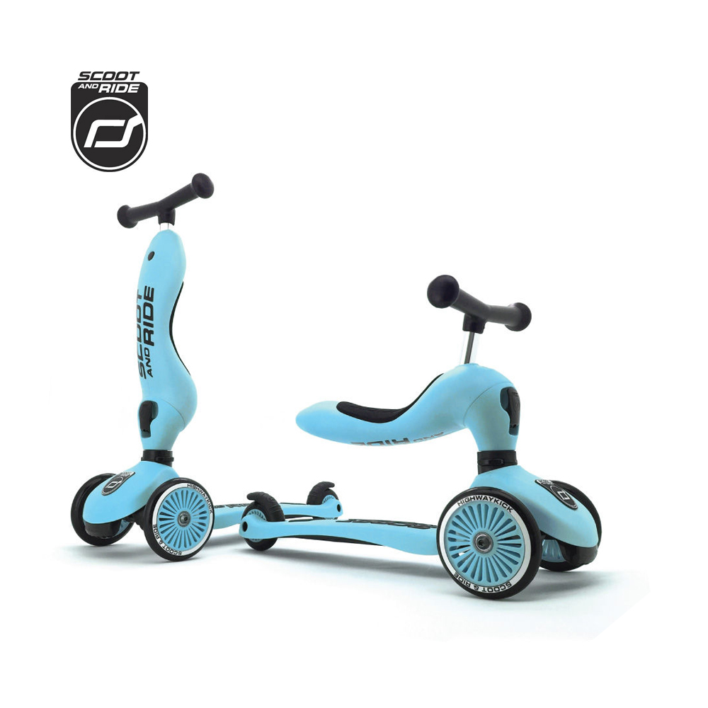 Scoot and Ride HighwayKick 1 สกู๊ตเตอร์แบบ 2 in 1 เป็นสกู๊ตเตอร์และจักรยานขาไถในตัว สำหรับเด็ก 1-5 ขวบ By Mac Modern ราคา 5,995 บาท*ส่งฟรี