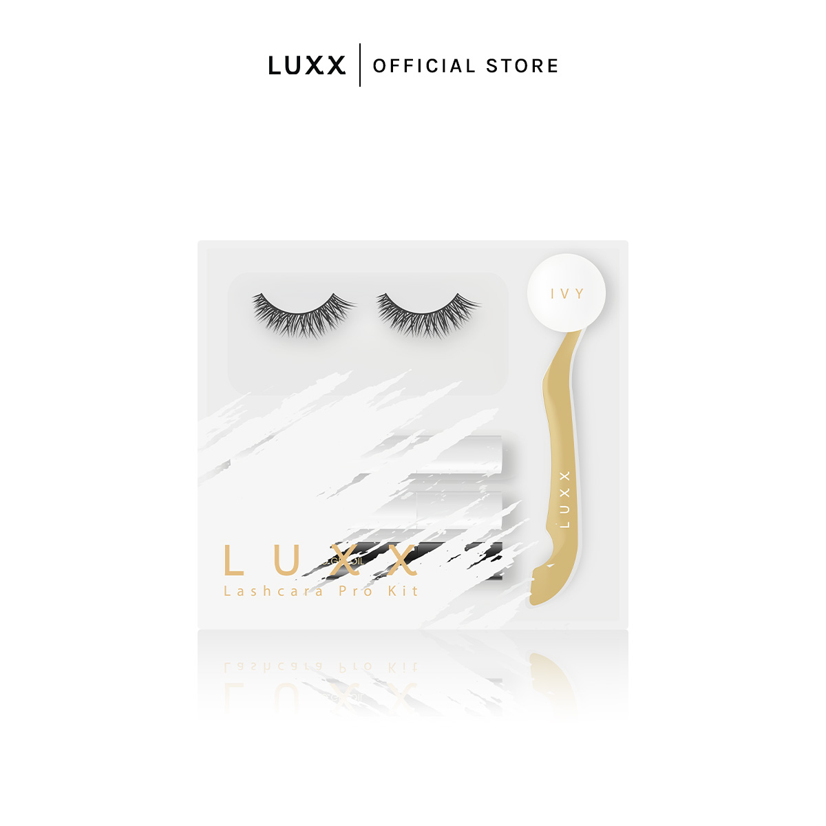 Luxx Lashcara Pro Kit ชุดเซ็ทขนตาแบบจับช่อ แทนการต่อขนตา ขนตาปลอมธรรมชาติ ติดง่ายสะดวกรวดเร็ว Cruelty free ราคา 1,090 บาท*ส่งฟรี