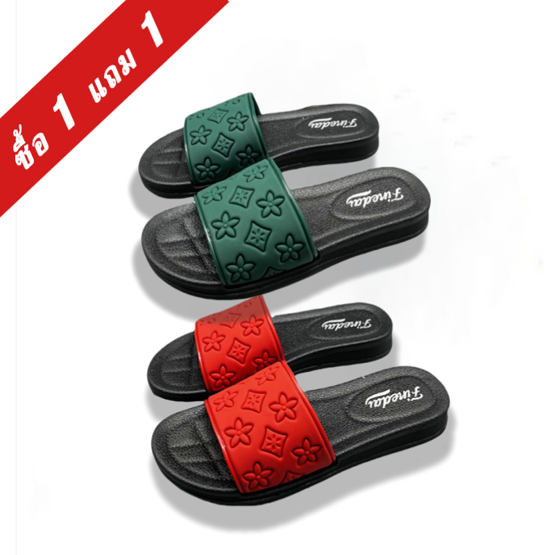 รองเท้าแตะ tahan ลาซานญ่าใหม่ฤดูร้อน ที่สะดวกสบาย และระบายอากาศได้สำหรับผู้หญิง กันลื่นและกันน้ำ เหมาะสำหรับเทศกาลสงกรานต์ รองเท้าไปทะเล  ราคา 135 บาท*ส่งฟรี