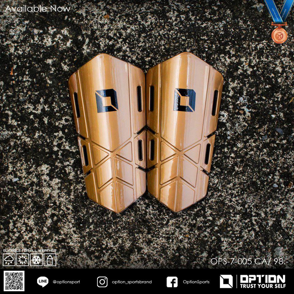 สนับแข้ง OPTION MEDAL (SHIN PAD GUARDS) ของแท้ 100% ลดราคาพิเศษ ราคาถูกมากๆ