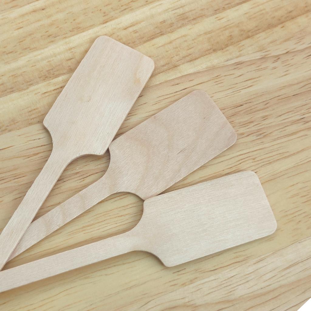 Boxjourney cocktail stirrer, spatula type, length 16 cm. (100 pcs./pack) - ยี่ห้อ boxjourney ราคา 120 บาท*ส่งฟรี