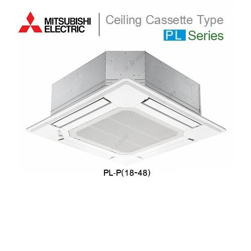 MITSUBISHIแอร์มิตซูบิชิ25000BTUแบบ4 ทิศทางฝังในฝ้า PL Series-CASSETTE
