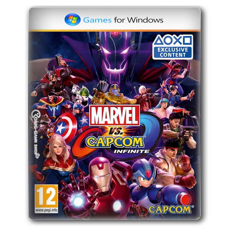 แผ่นเกม PC Game  Marvel vs Capcom Infinite Deluxe Edition - เกมคอมพิวเตอร์