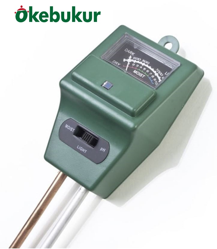 Soil Detector Soil Ph Meter Soil Moisture Meter Sunlight Ph Tester Plant Analysis ราคา 150 บาท*ส่งฟรี