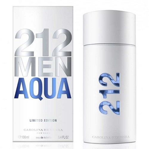 Carolina Herrera 212 Men Aqua Limited Edition Edt 100ml ราคา 500 บาท*ส่งฟรี