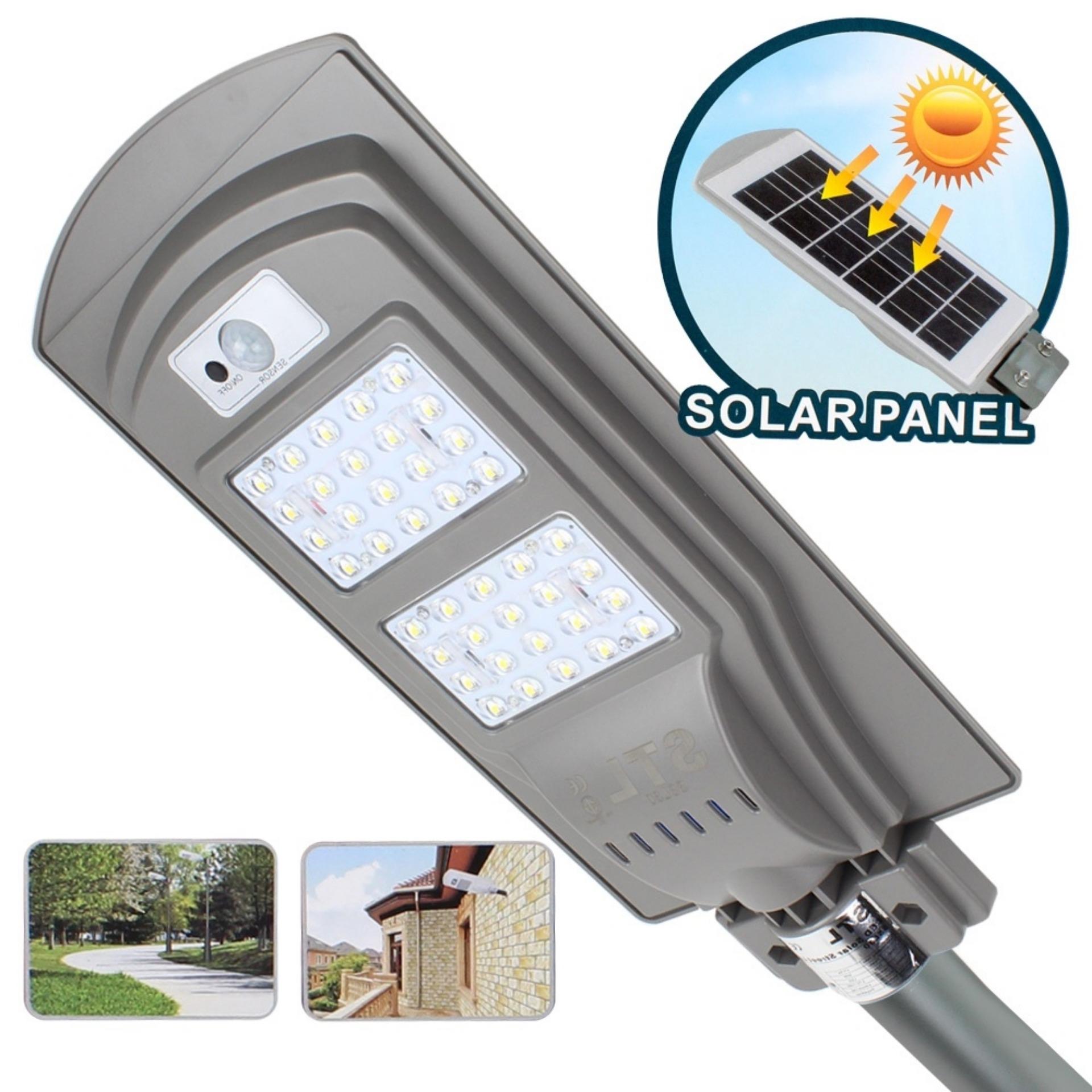 Simple light STL led street light solar cell  โคมไฟถนน โซล่าเซลล์ SSL30 30W