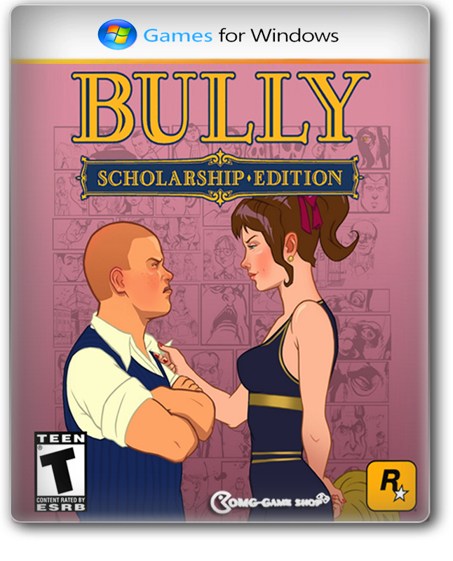 แผ่นเกม PC Game - Bully Scholarship Edition - เกมคอมพิวเตอร์ ส่งเด็กเกรียน ไปเรียนหนังสือ