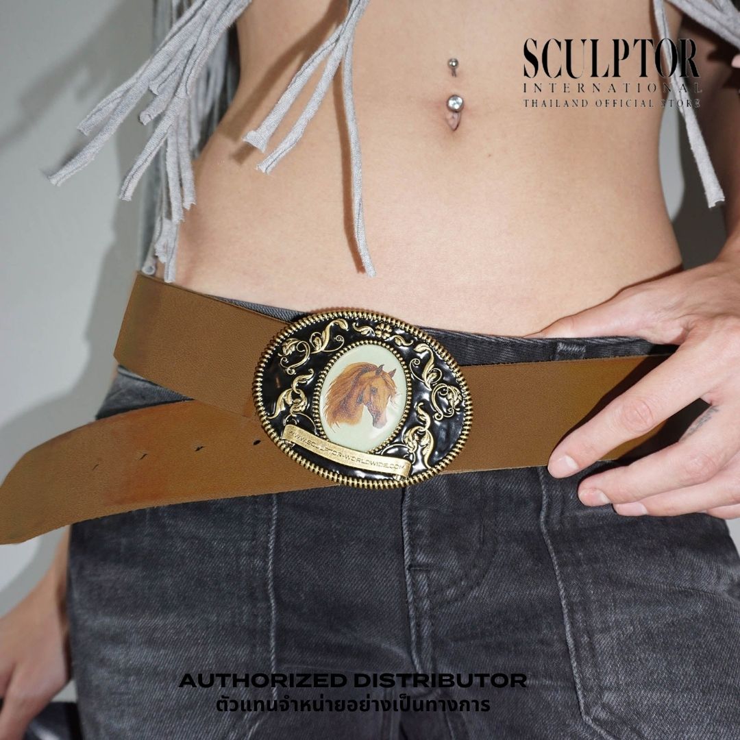 Sculptor ® Vintage Buckle Belt ราคา 4,790 บาท*ส่งฟรี