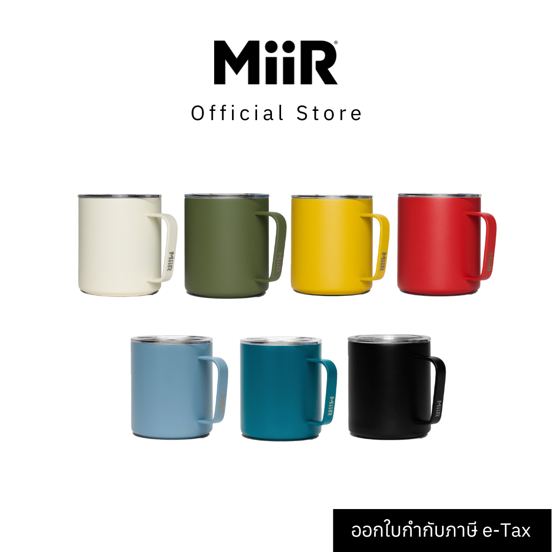MiiR - Camp Cup - Slide Lid 12oz แก้วน้ำสแตนเลส แก้วแคมป์ปิ้ง เก็บความเย็น เก็บอุณหภูมิ ราคา 1,058 บาท*ส่งฟรี