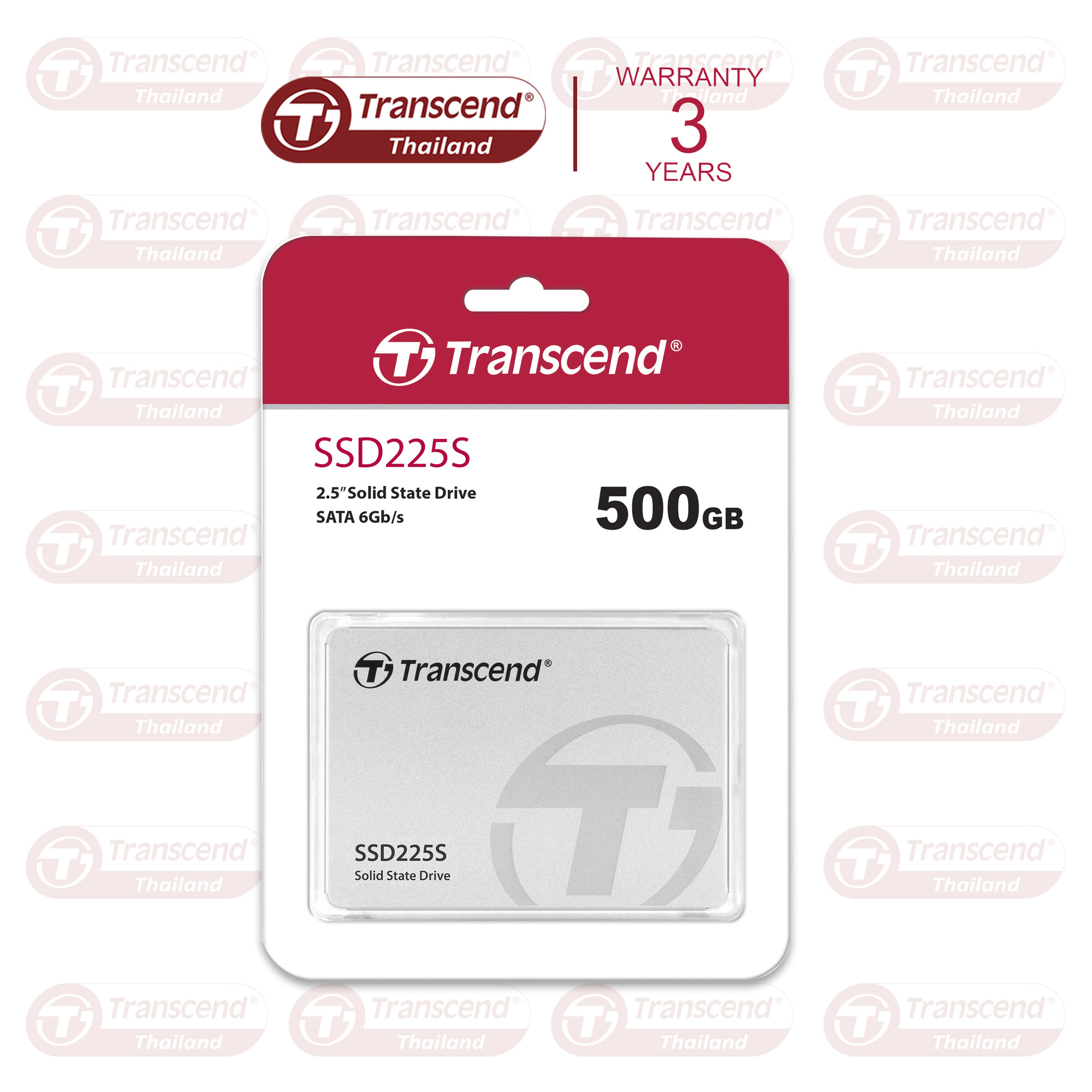 Ssd225S Sata Iii 500Gb : Transcend - 3 Year Warranty or Warranty Not to Exceed 180 Terabytes Written (Tbw), Tax Invoice Included. ราคา 5,190 บาท*ส่งฟรี